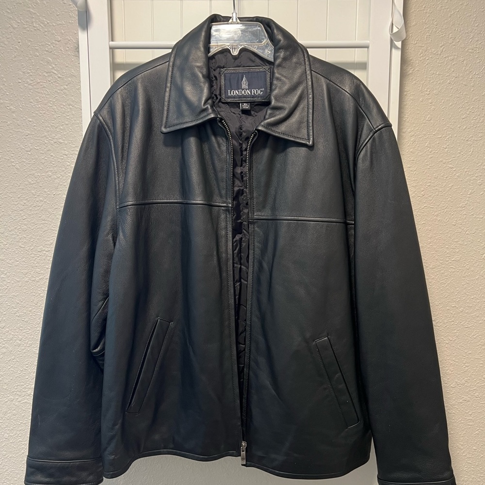 Men’s London Fog Leather Jacket